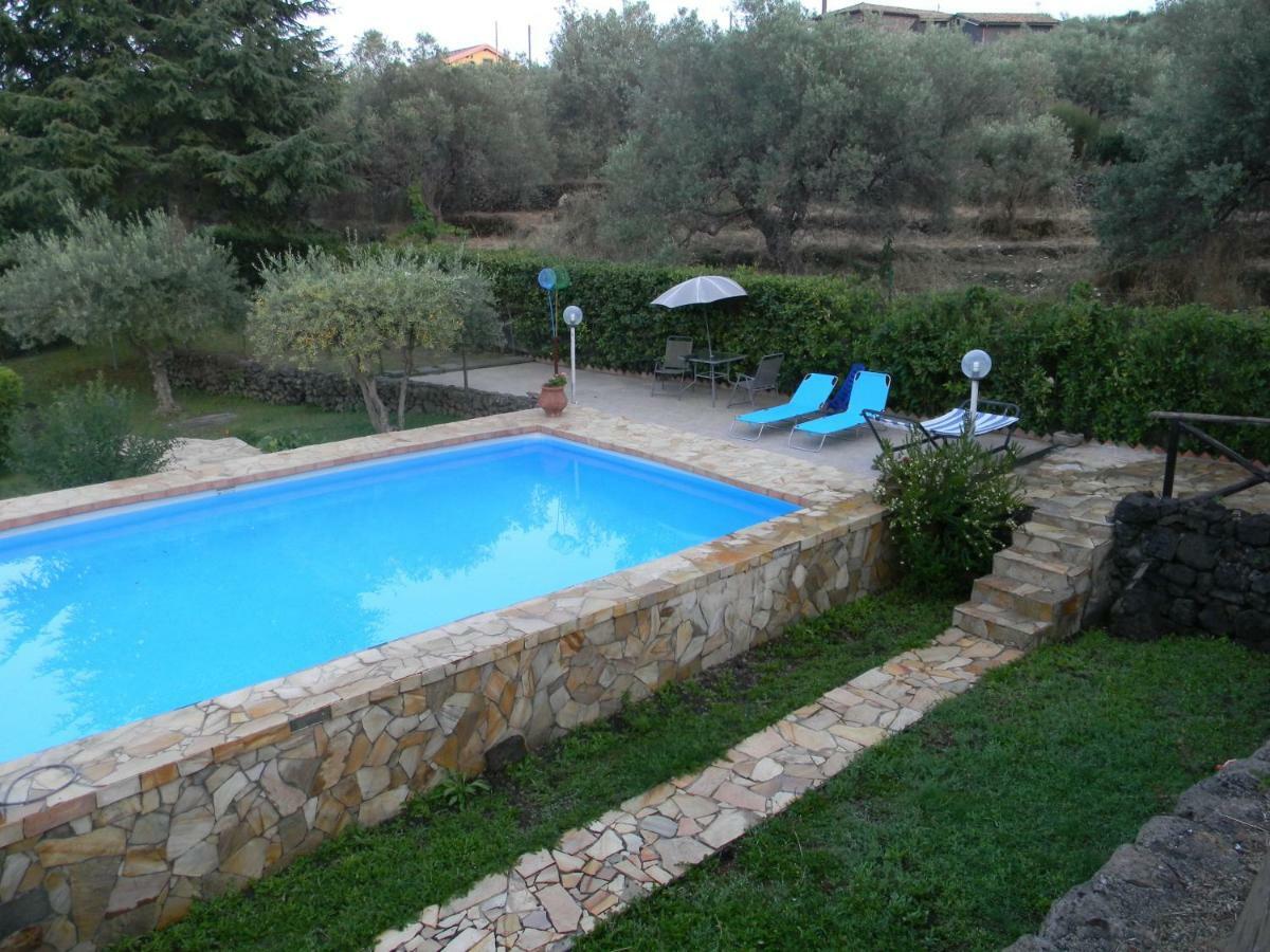 La Dolce Vita Country House With Pool - Solicchiata Vila Castiglione De Sicilia Exterior foto